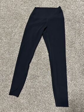 Year of Ours Black High-Waist Leggings